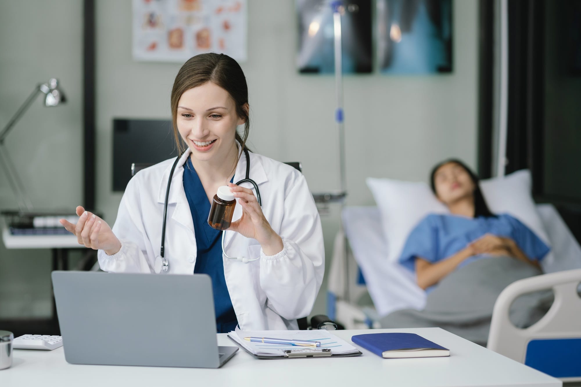 medicine, healthcare and people concept